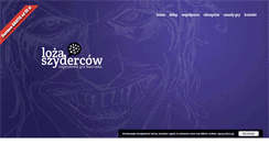 Desktop Screenshot of lozaszydercow.com
